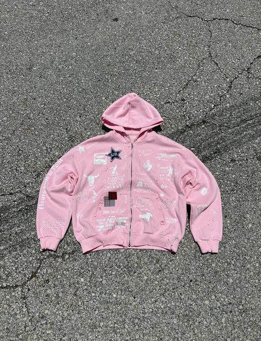 “Beverly Hills” 1 of 1 PUNK AINT DEAD! Hoodie ***LIMITED***