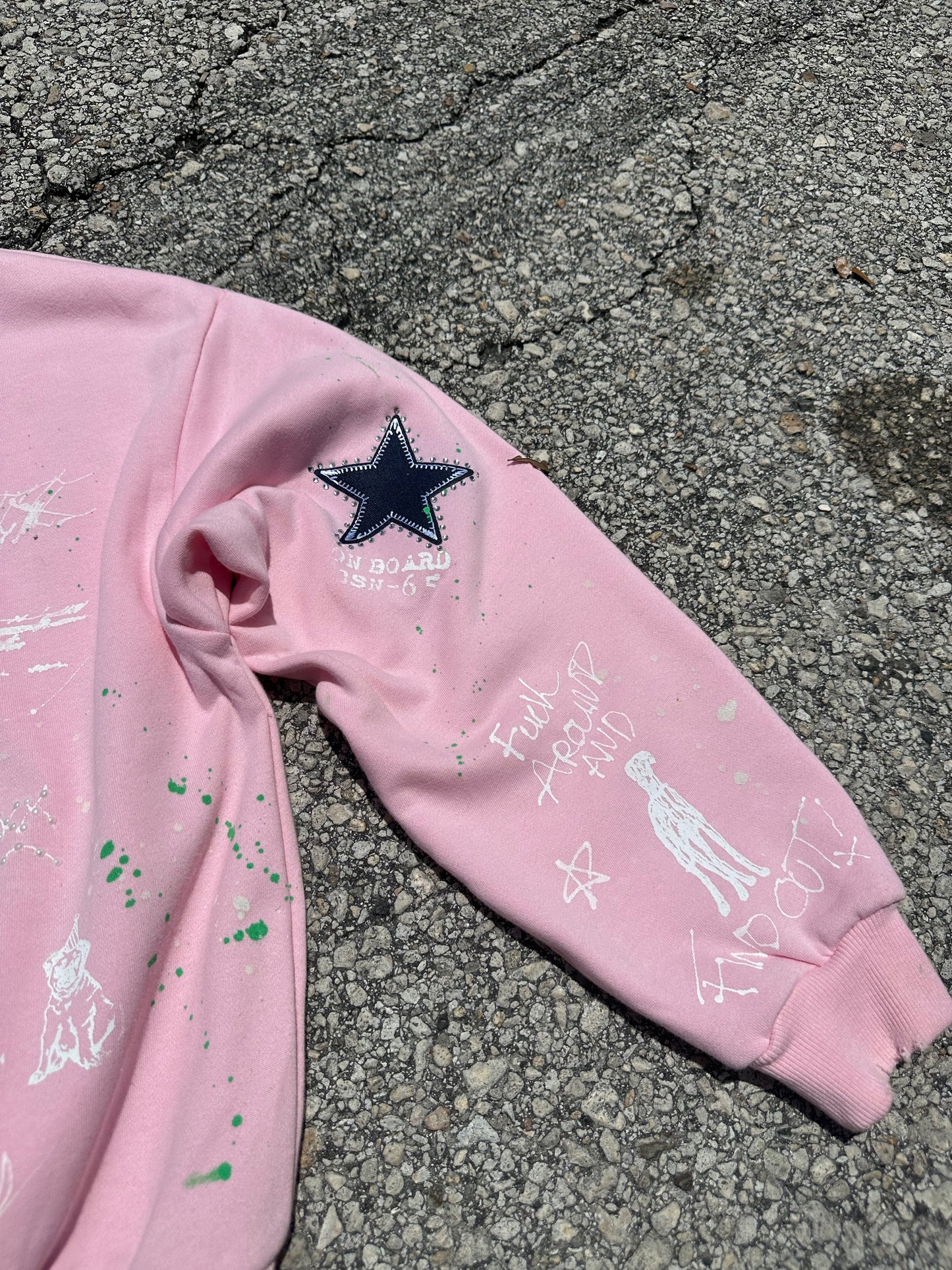 “Beverly Hills” 1 of 1 PUNK AINT DEAD! Hoodie ***LIMITED***